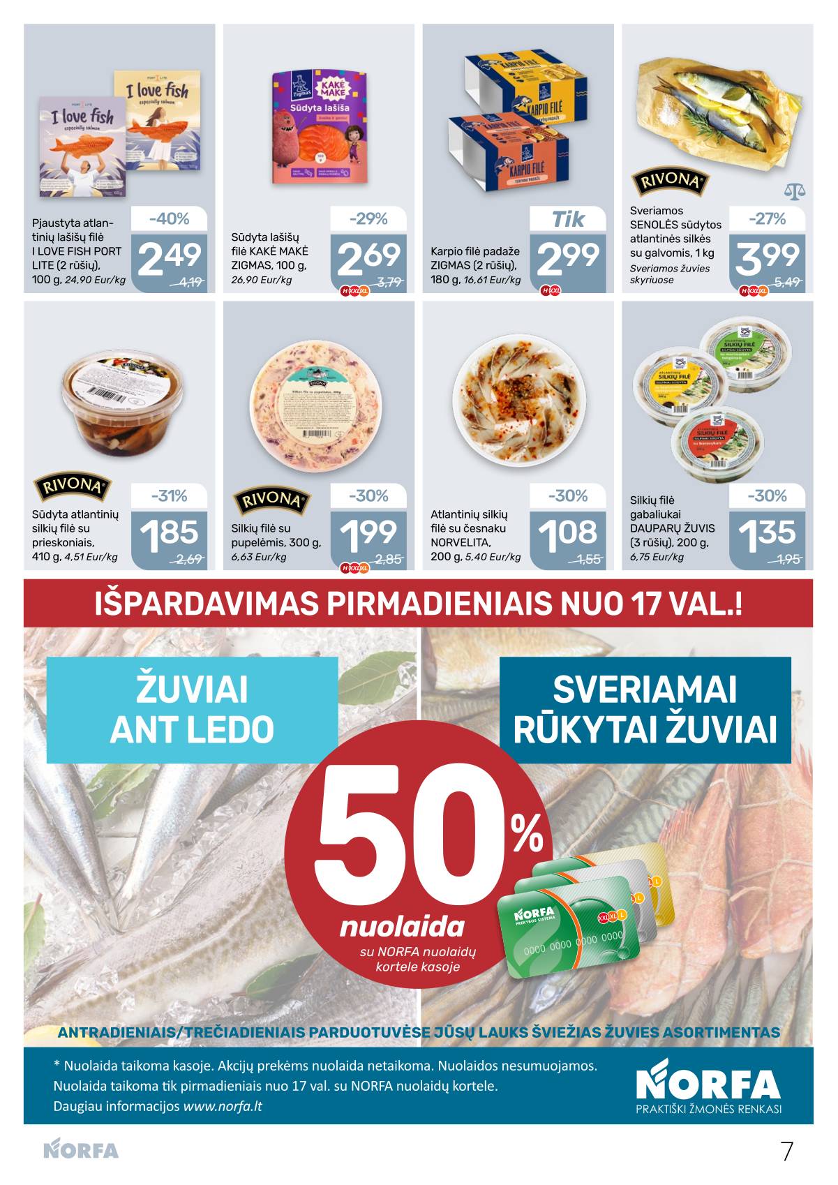 Norfa - Akcijų leidinys NORFA Nr. 21 (521) 7 puslapis