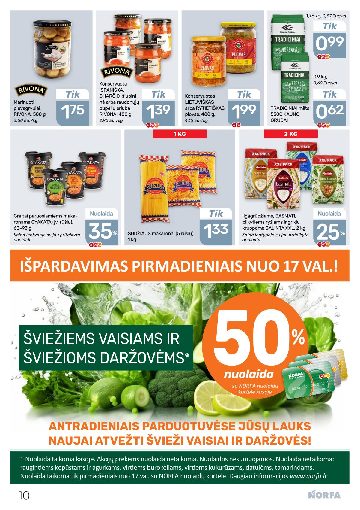 Norfa - Akcijų leidinys NORFA Nr. 21 (521) 10 puslapis