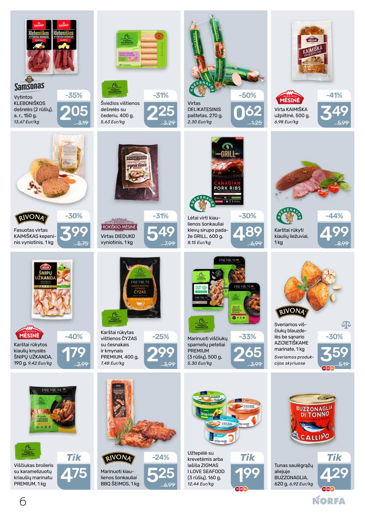 Norfa - Akcijų leidinys NORFA Nr. 21 (521) 6 puslapis