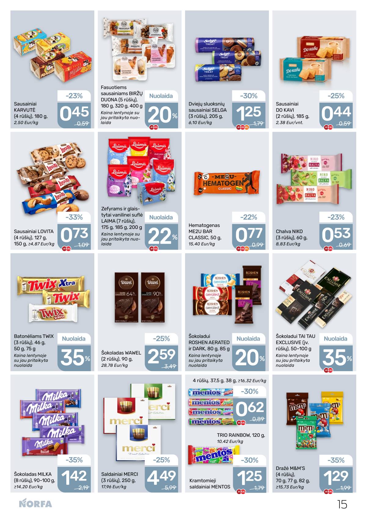 Norfa - Akcijų leidinys NORFA Nr. 22 (522) 15 puslapis