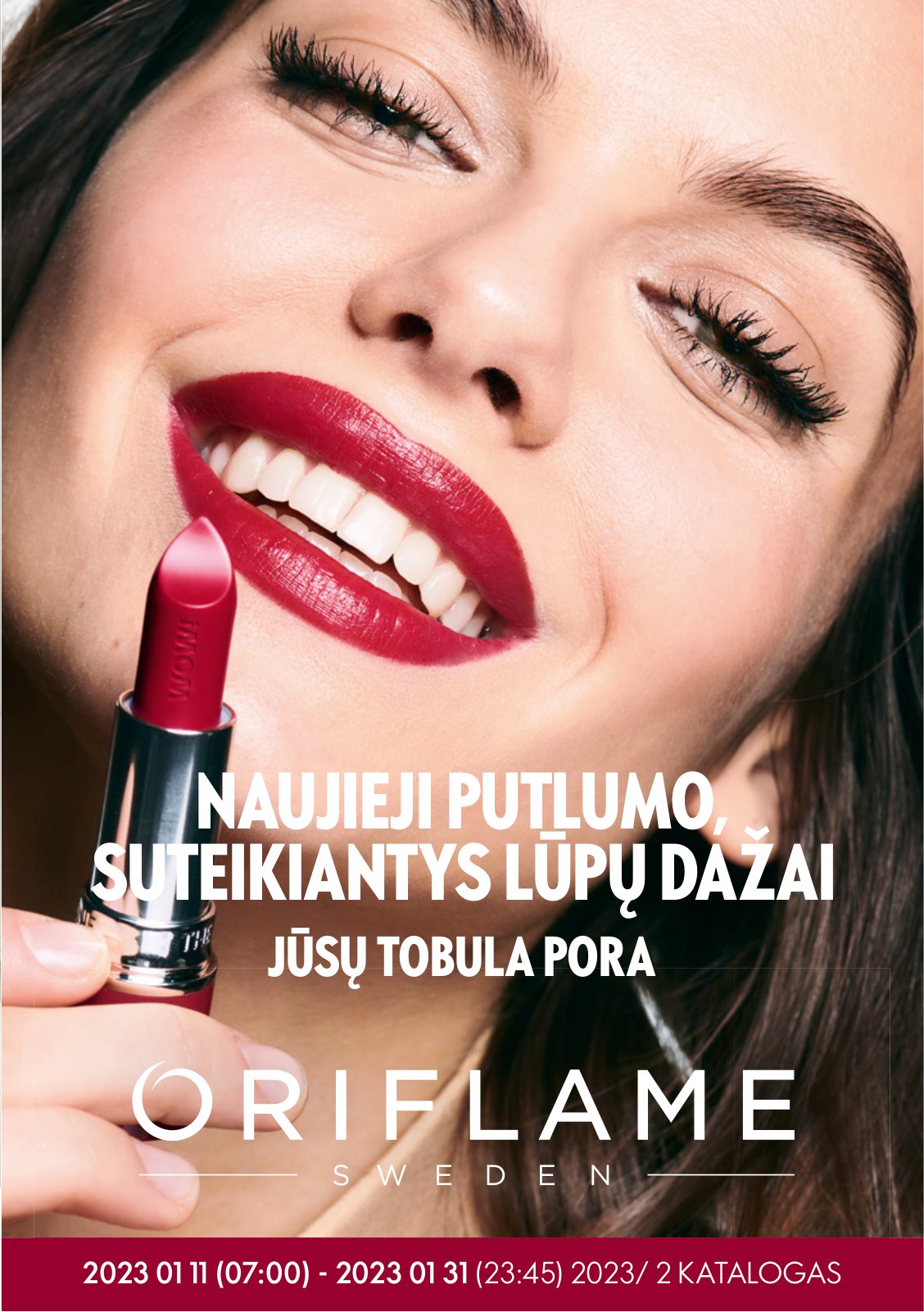 Oriflame 'Oriflame katalogas' 1 puslapis