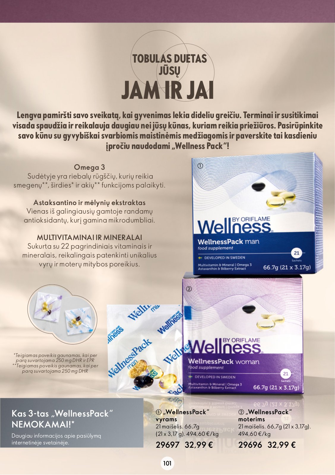 Oriflame 'Oriflame katalogas' 101 puslapis