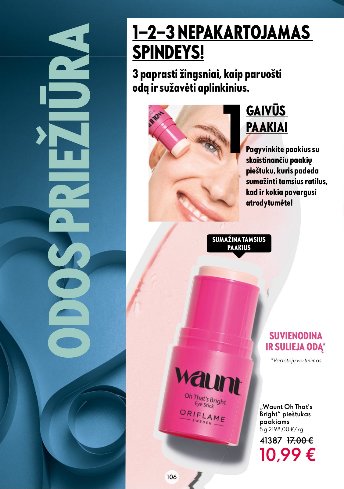 Oriflame 'Oriflame katalogas' 106 puslapis