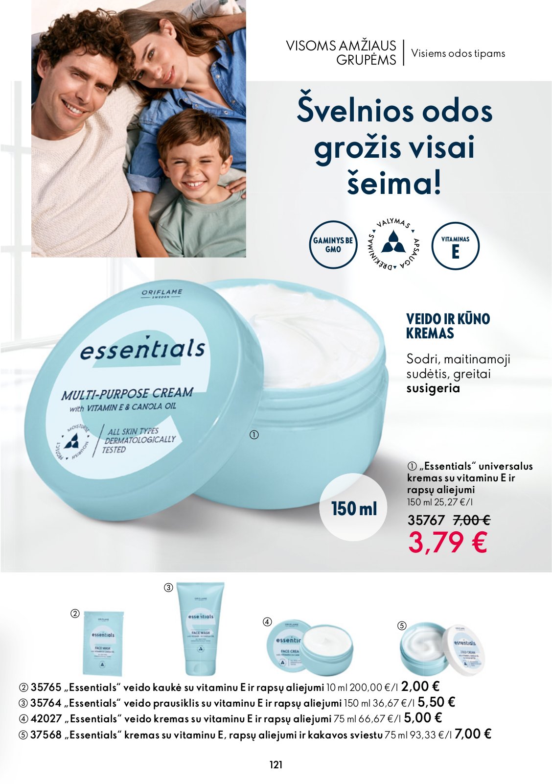 Oriflame 'Oriflame katalogas' 121 puslapis