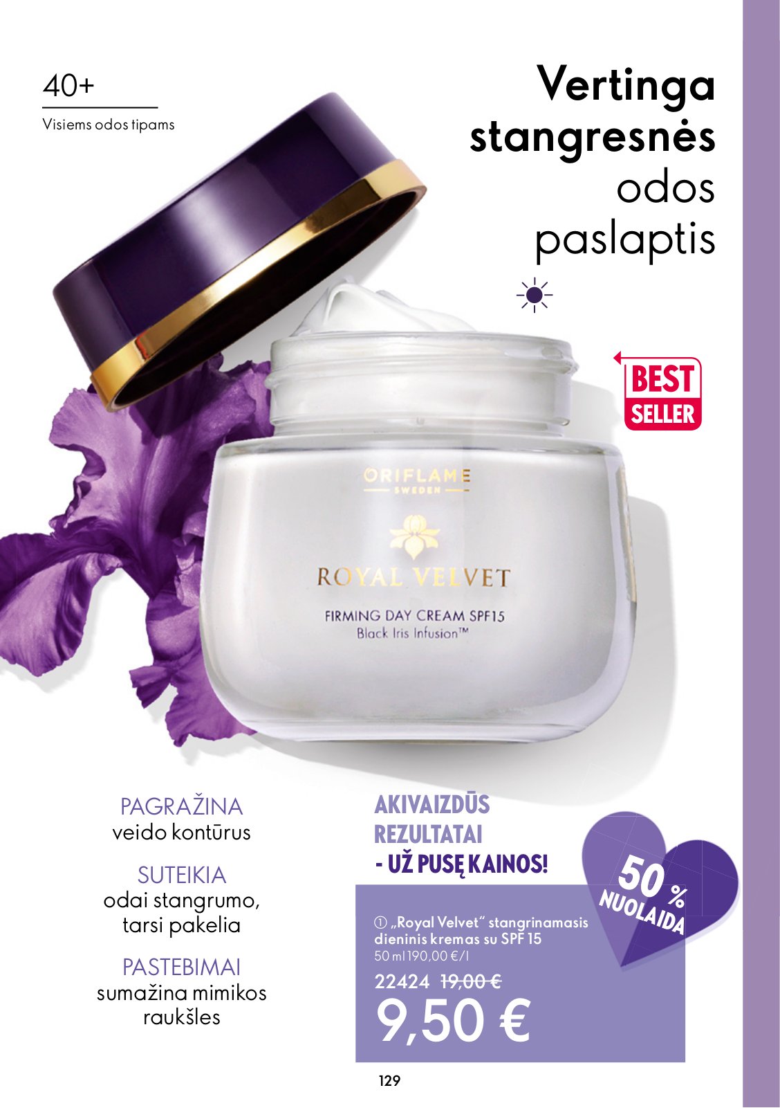 Oriflame 'Oriflame katalogas' 129 puslapis
