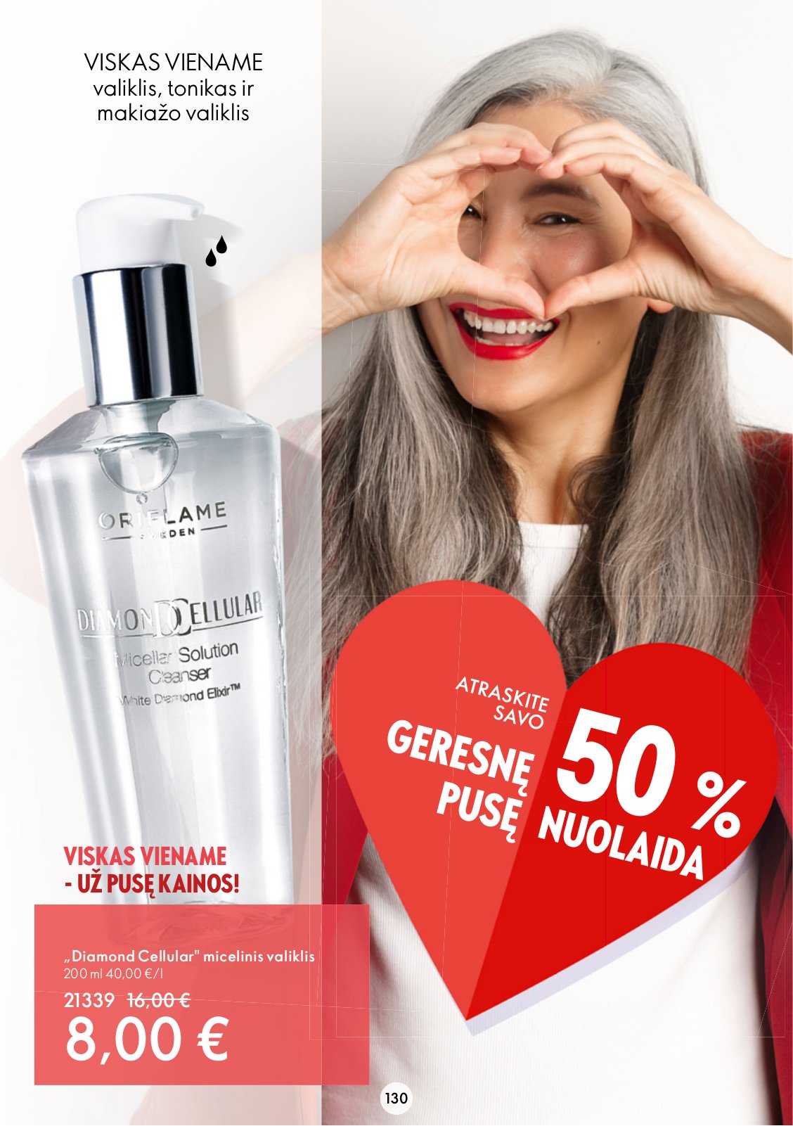 Oriflame 'Oriflame katalogas' 130 puslapis