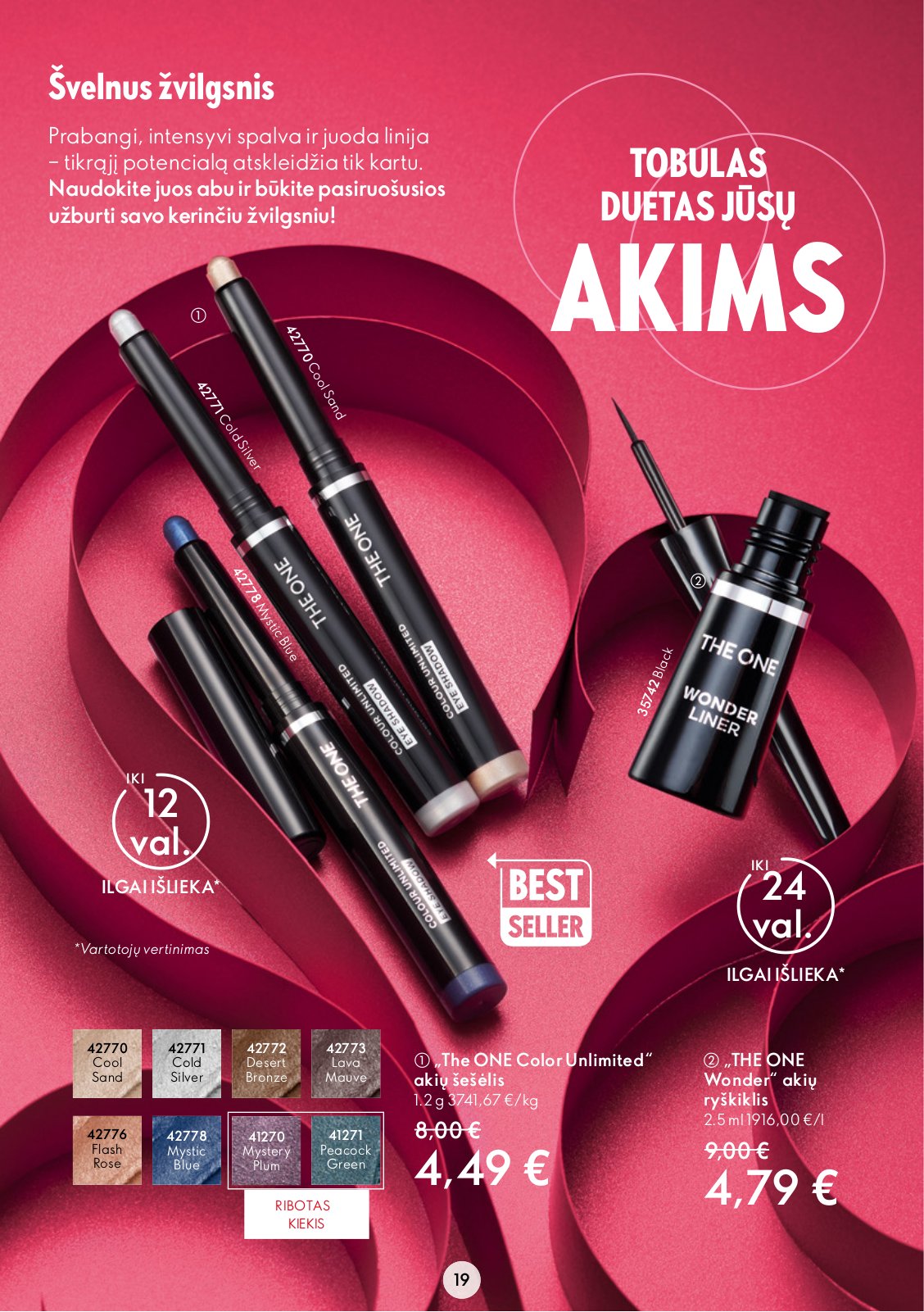 Oriflame 'Oriflame katalogas' 19 puslapis