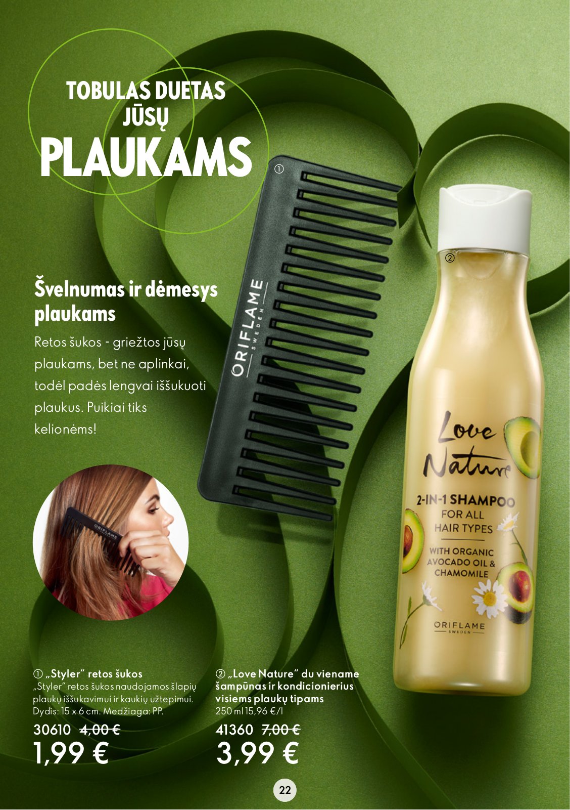 Oriflame 'Oriflame katalogas' 22 puslapis