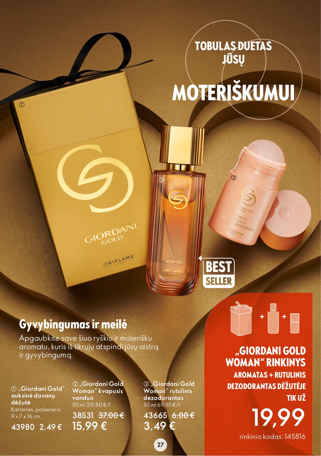 Oriflame 'Oriflame katalogas' 27 puslapis