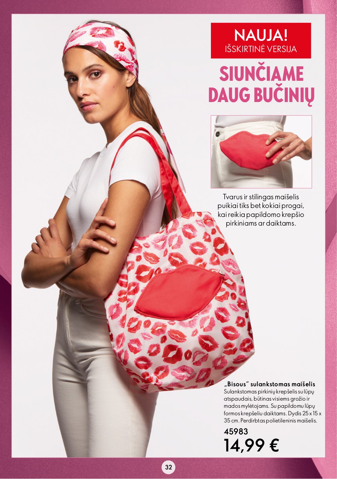 Oriflame 'Oriflame katalogas' 32 puslapis
