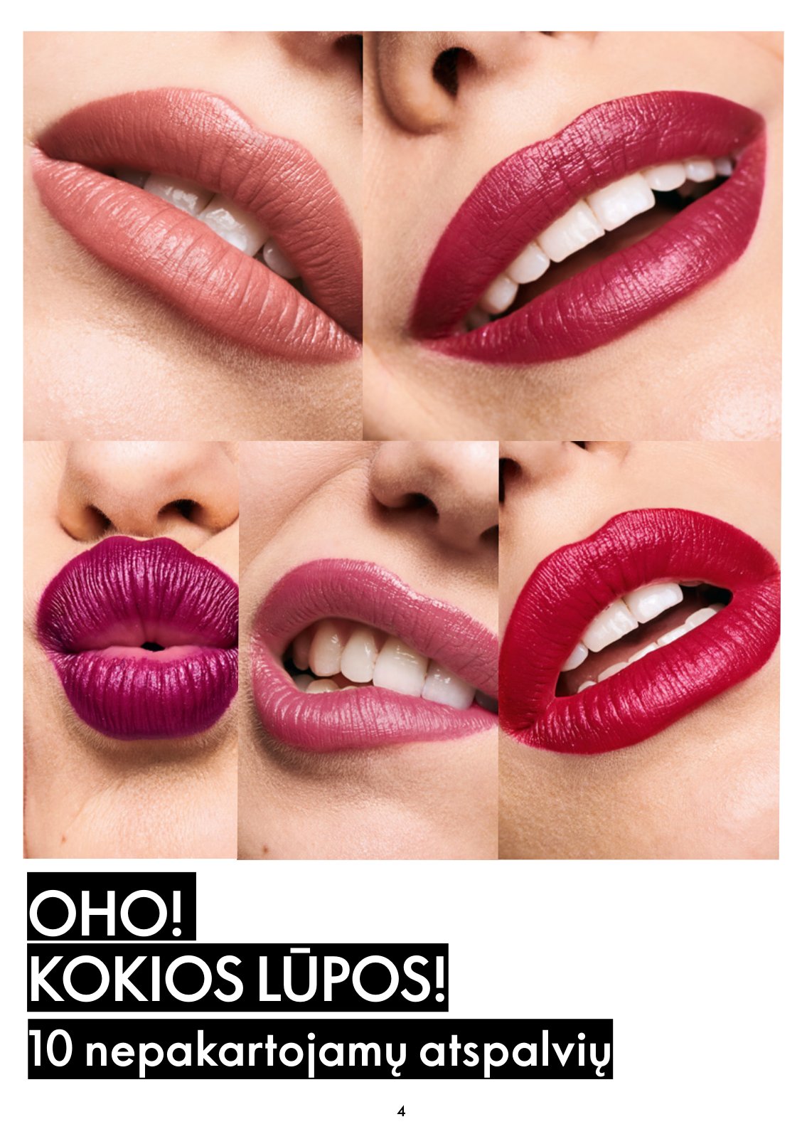 Oriflame 'Oriflame katalogas' 4 puslapis