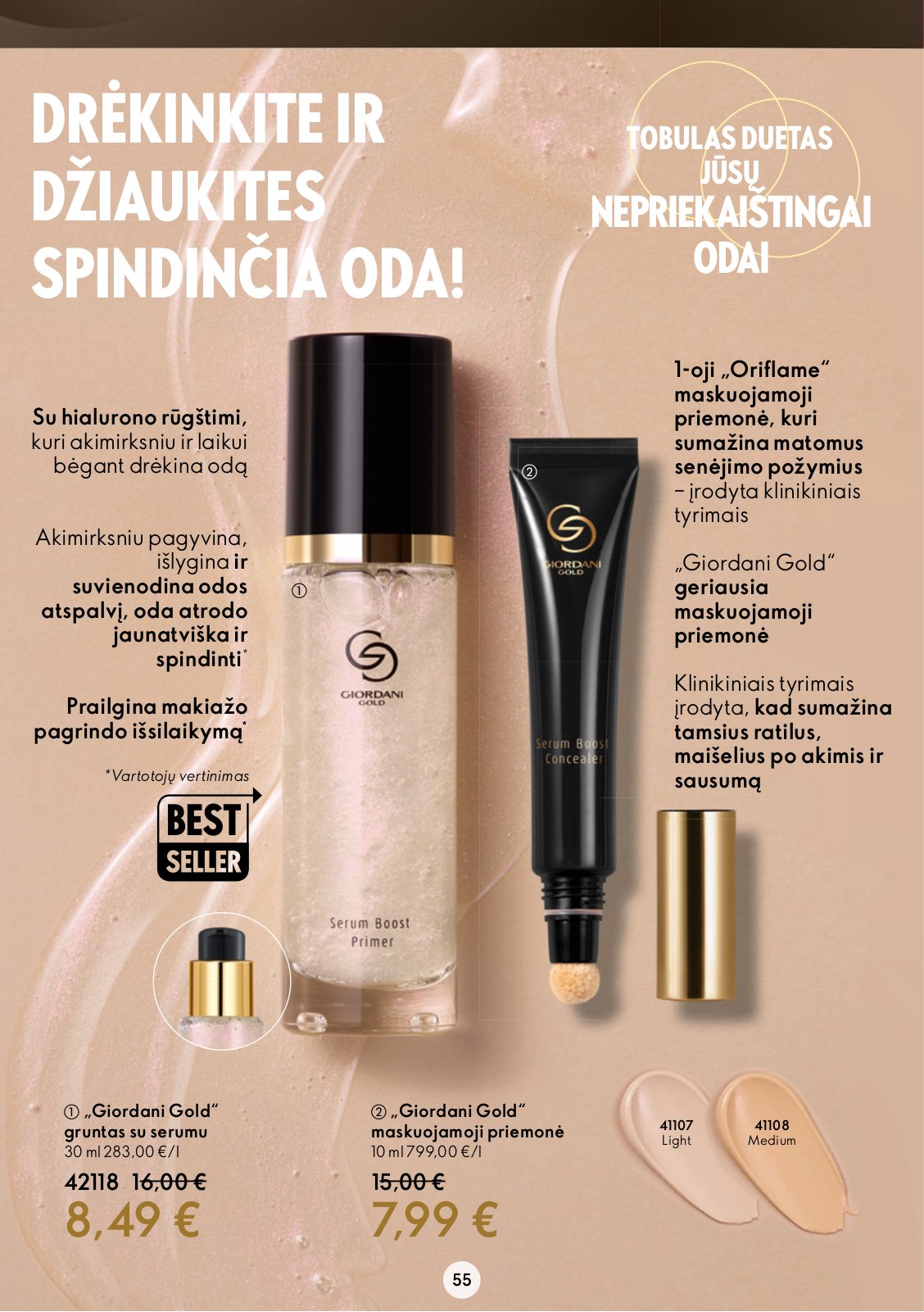 Oriflame 'Oriflame katalogas' 55 puslapis