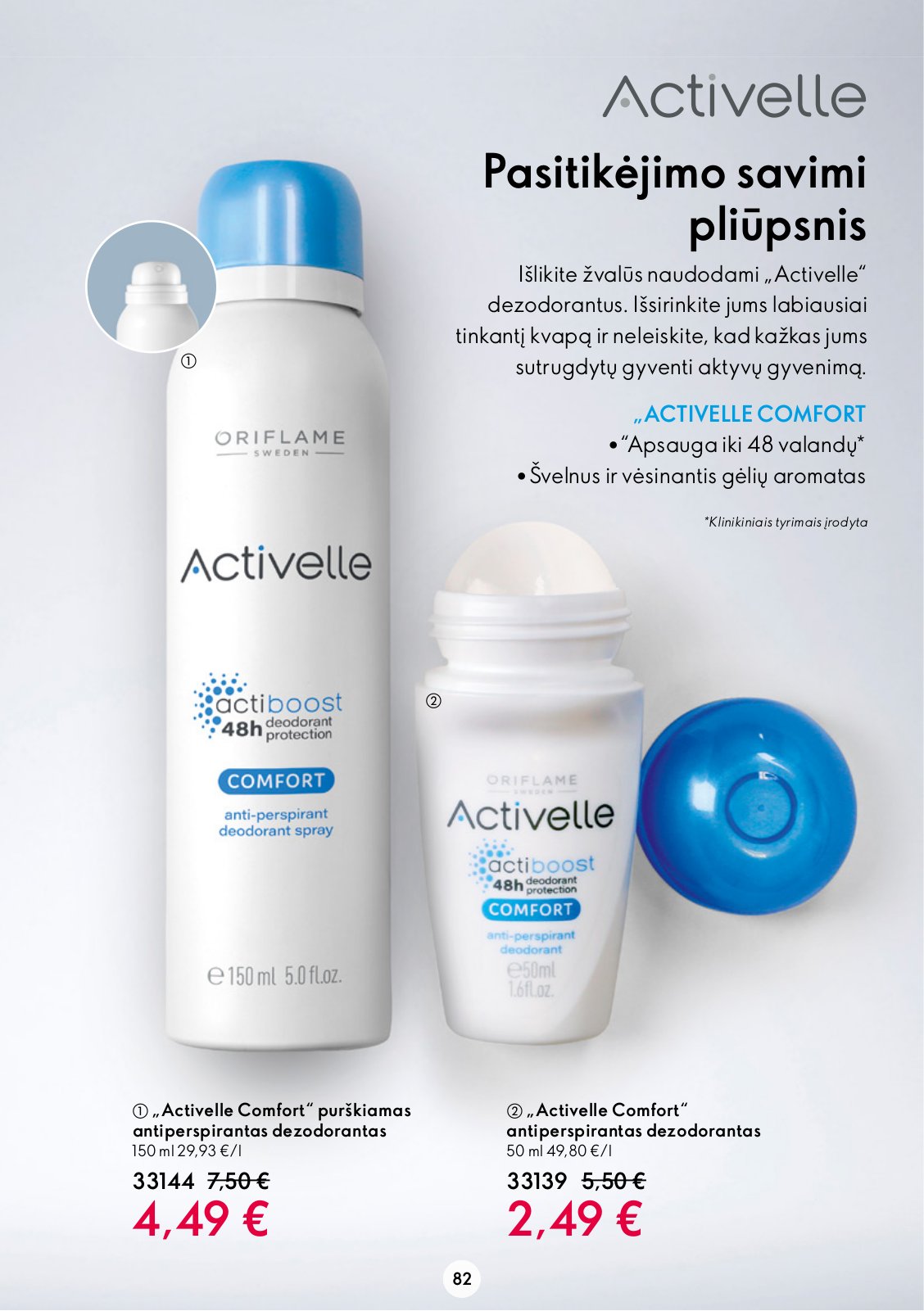 Oriflame 'Oriflame katalogas' 82 puslapis