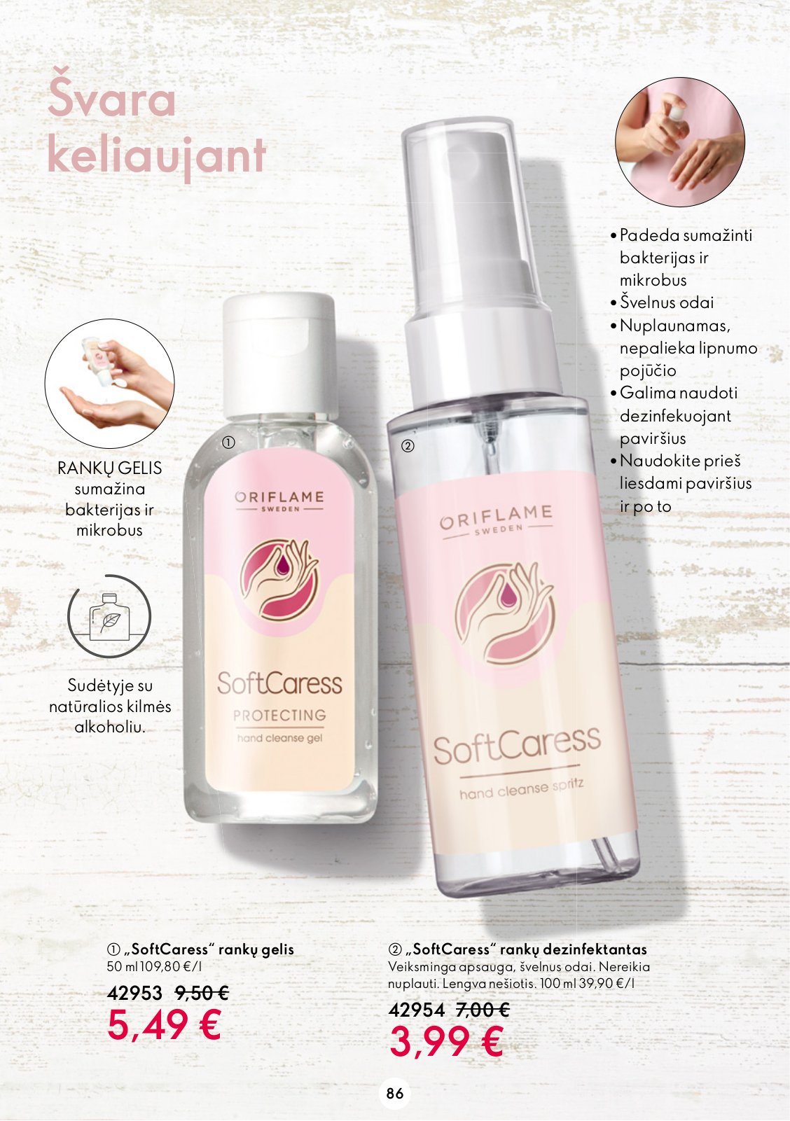 Oriflame 'Oriflame katalogas' 86 puslapis