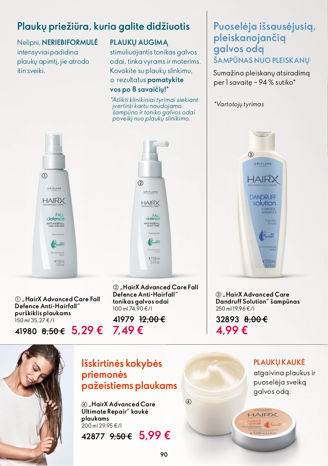 Oriflame 'Oriflame katalogas' 90 puslapis