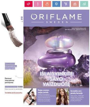 Oriflame - Oriflame akcijų katalogas 2025-08-24 – 2025-09-13