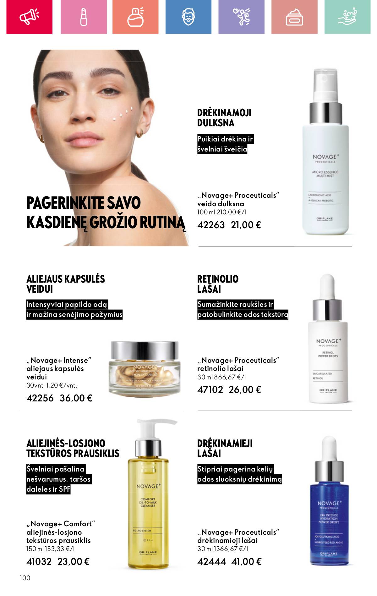 Oriflame - Oriflame akcijų katalogas 100 puslapis