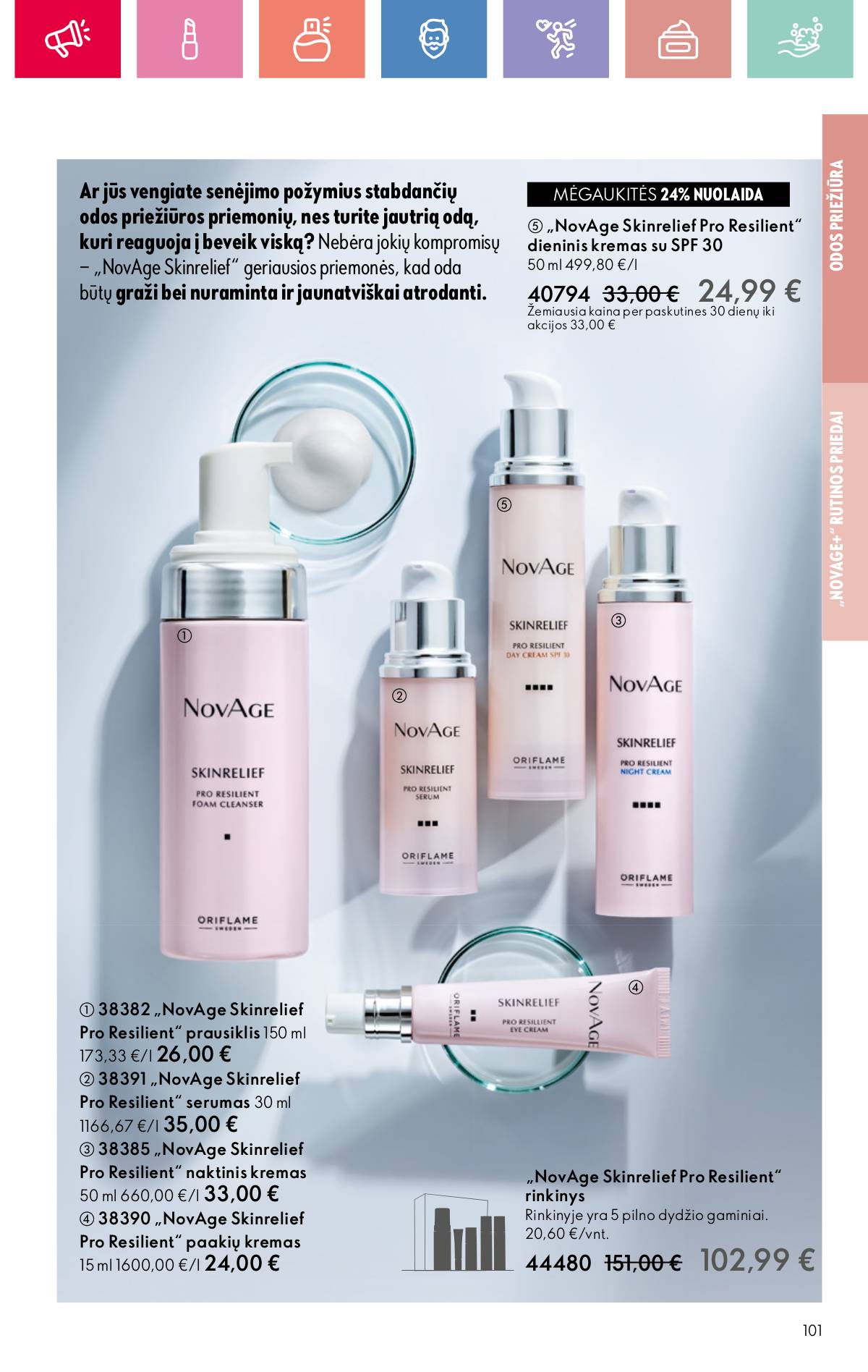 Oriflame - Oriflame akcijų katalogas 101 puslapis