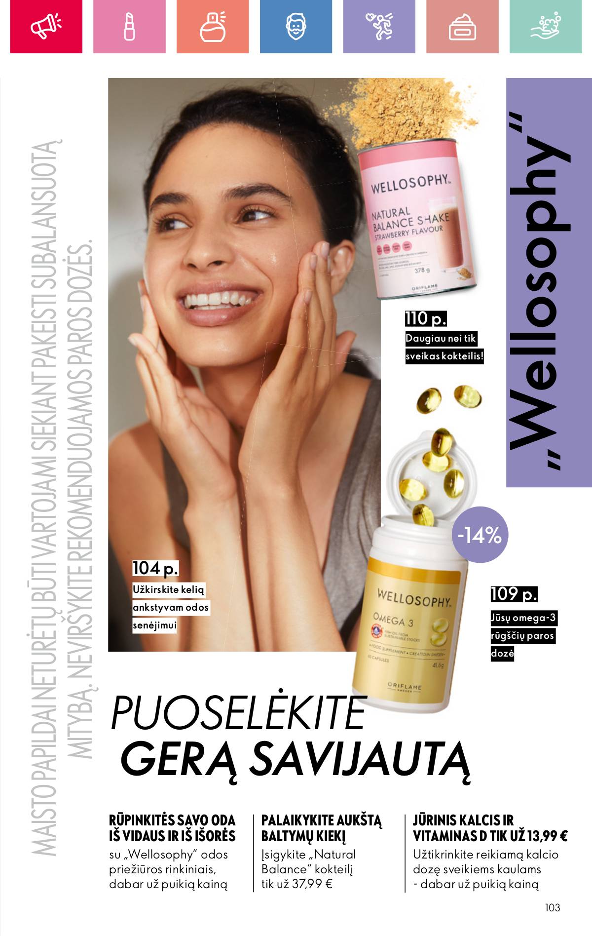 Oriflame - Oriflame akcijų katalogas 103 puslapis