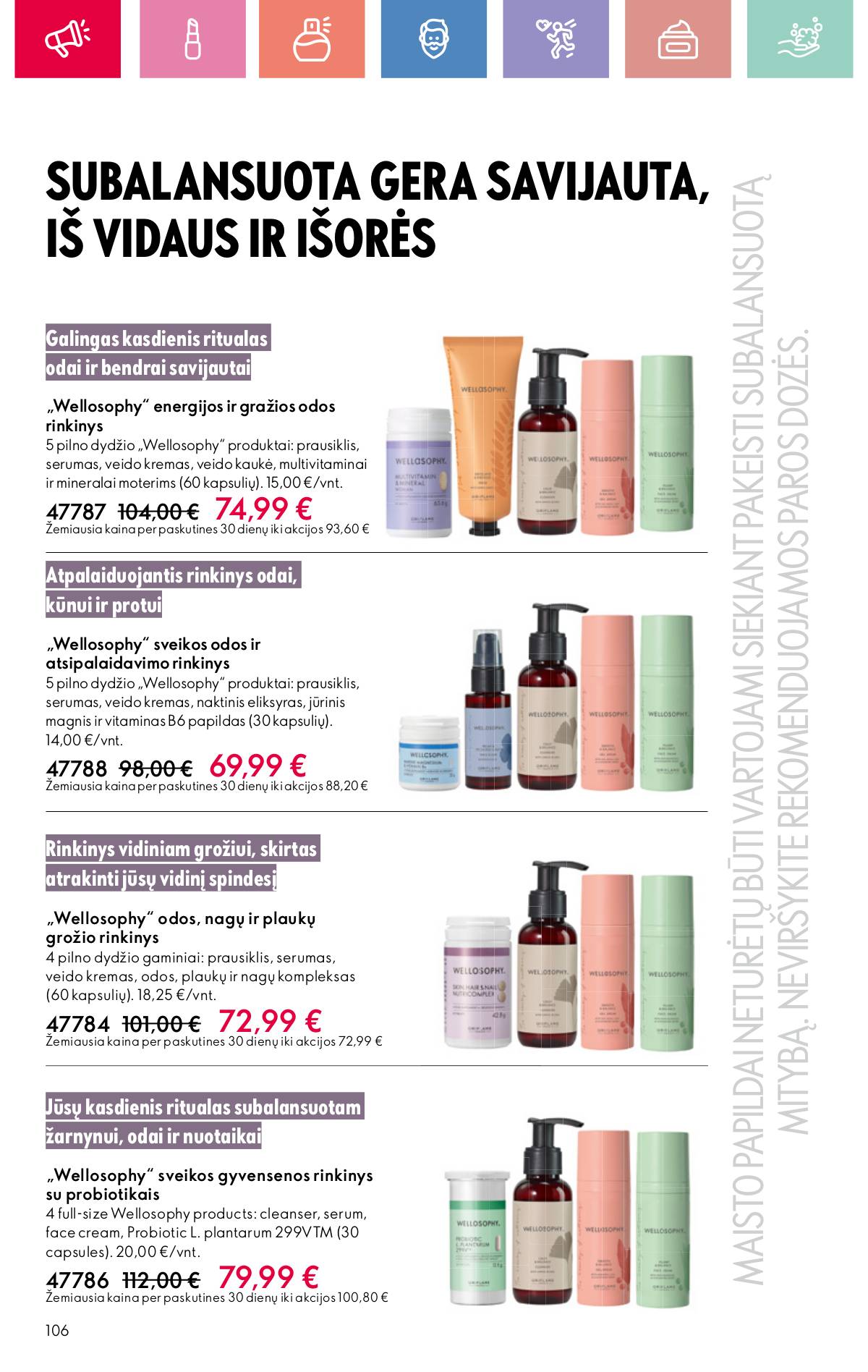 Oriflame - Oriflame akcijų katalogas 106 puslapis