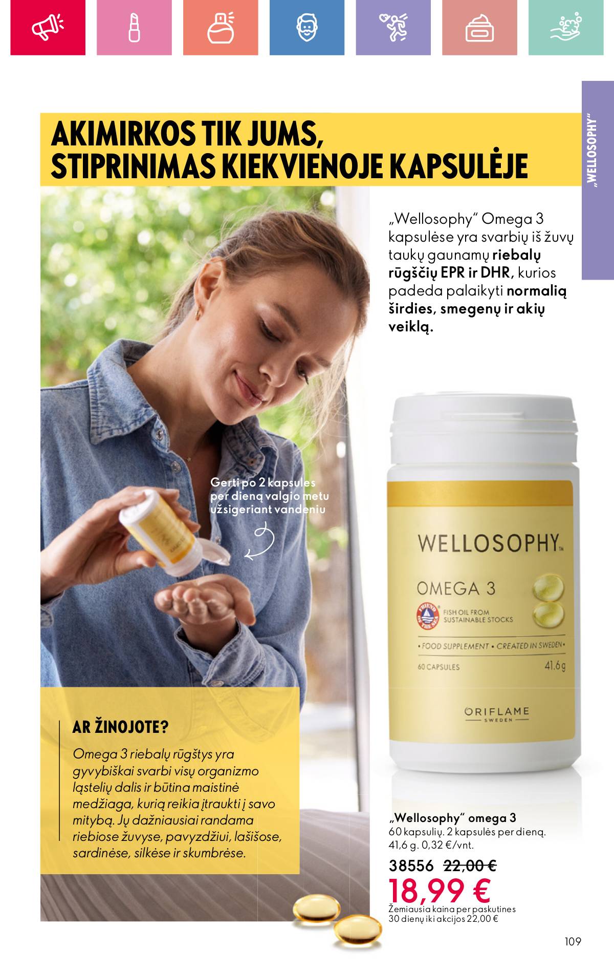 Oriflame - Oriflame akcijų katalogas 109 puslapis