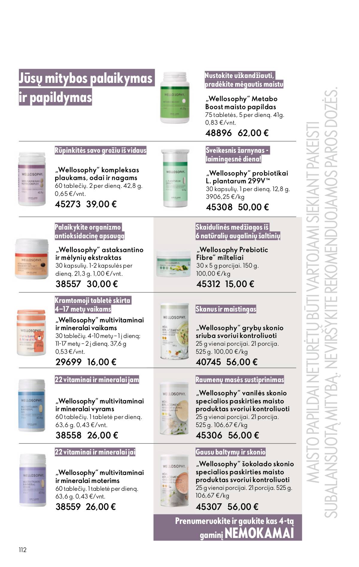 Oriflame - Oriflame akcijų katalogas 112 puslapis