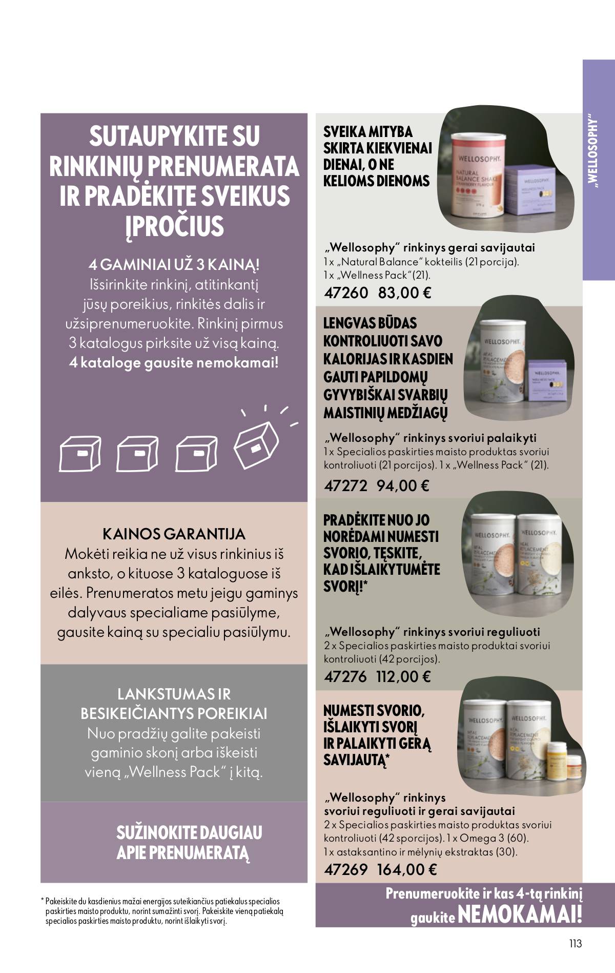 Oriflame - Oriflame akcijų katalogas 113 puslapis