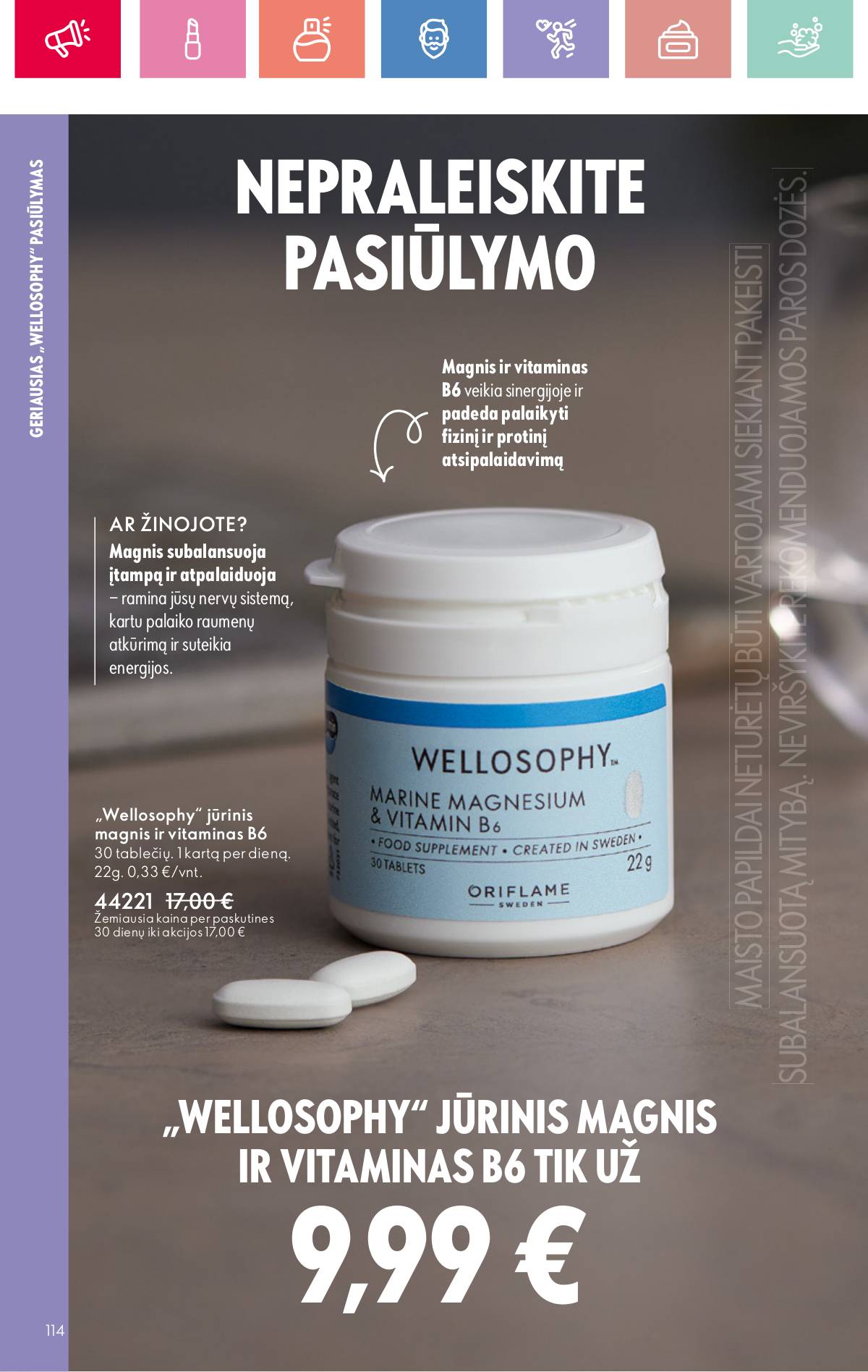 Oriflame - Oriflame akcijų katalogas 114 puslapis