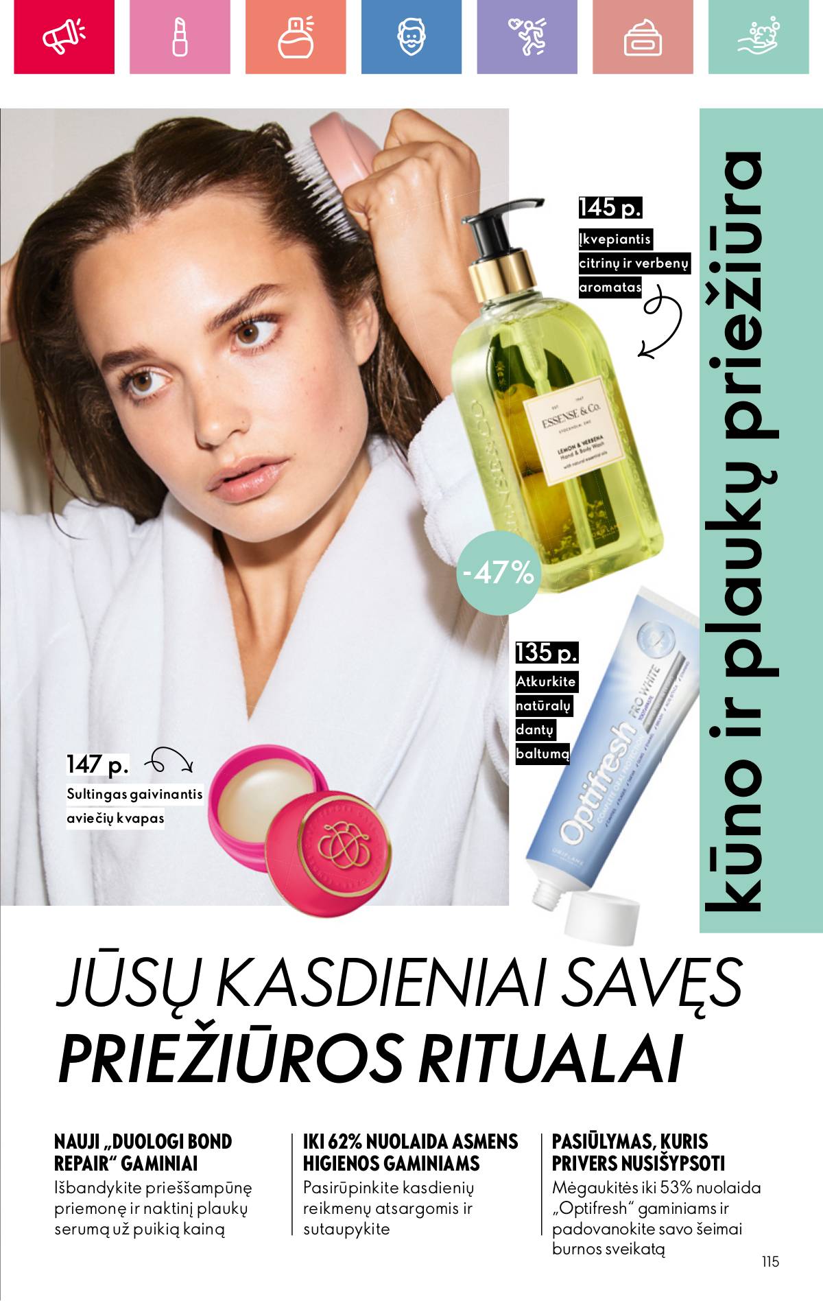 Oriflame - Oriflame akcijų katalogas 115 puslapis