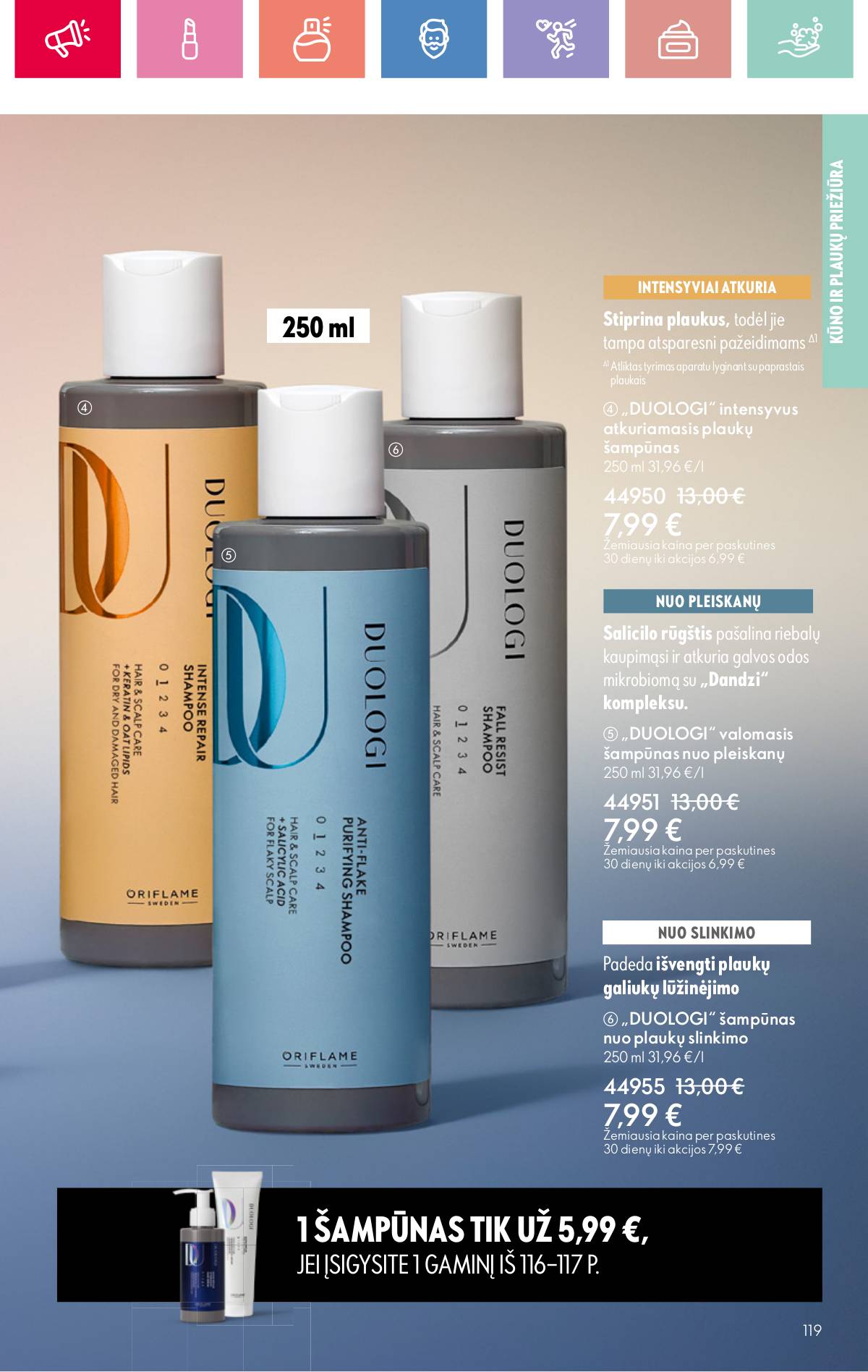 Oriflame - Oriflame akcijų katalogas 119 puslapis