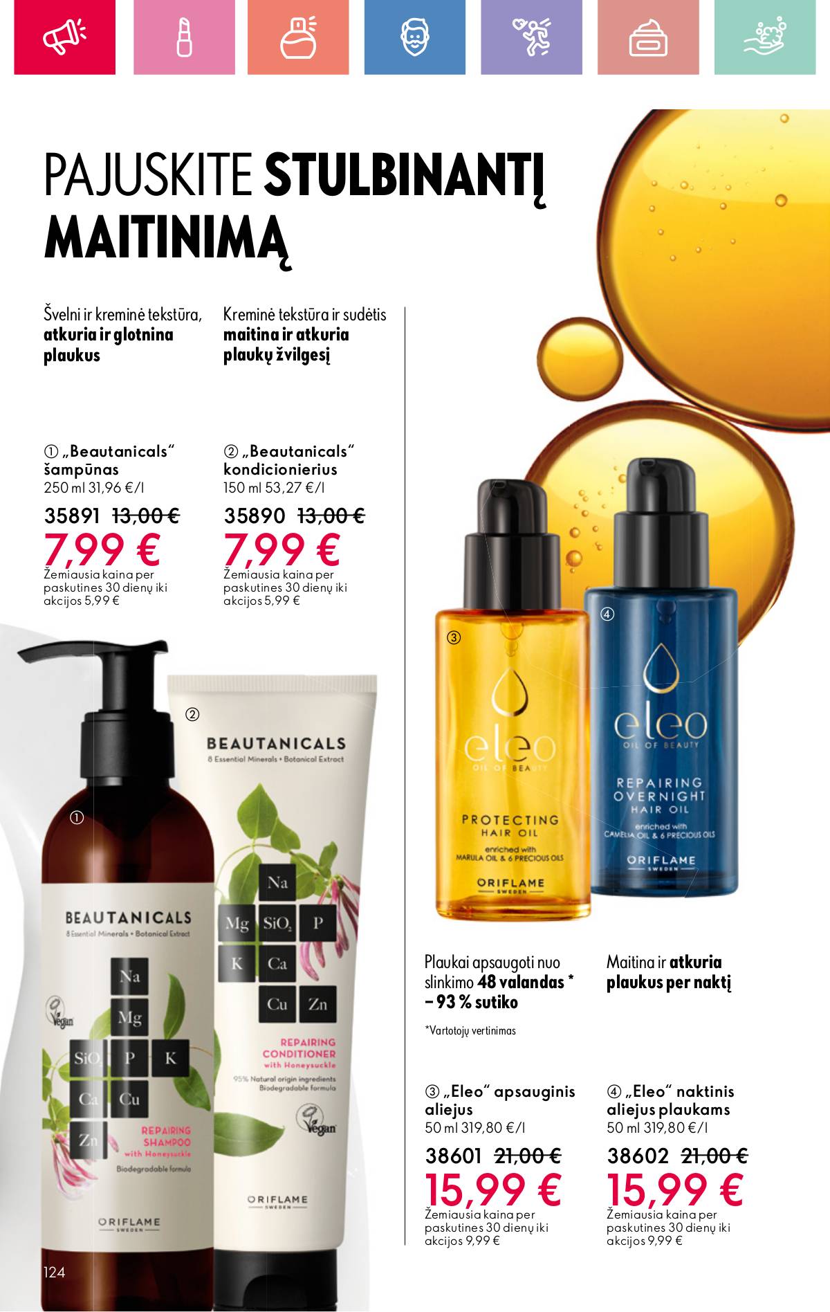 Oriflame - Oriflame akcijų katalogas 124 puslapis