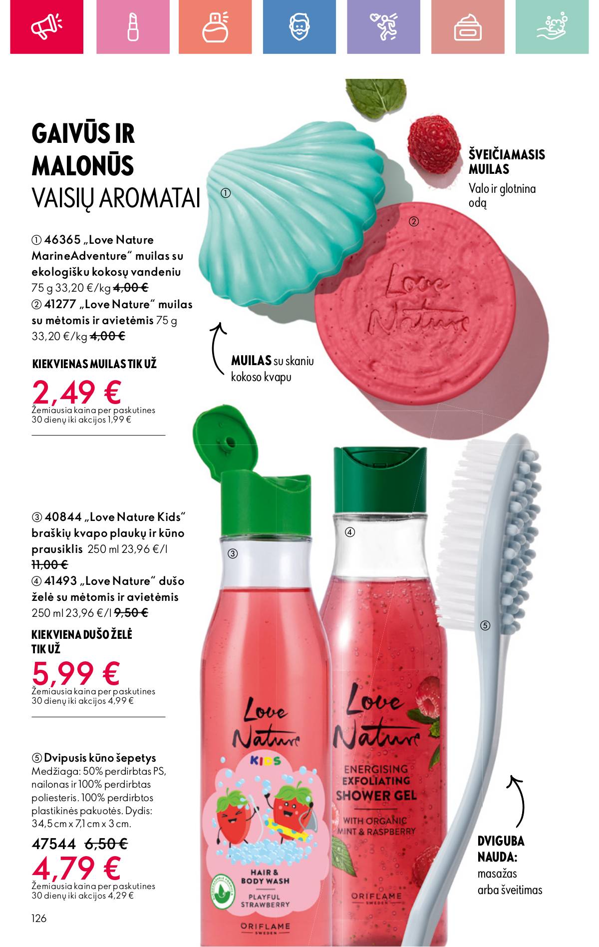 Oriflame - Oriflame akcijų katalogas 126 puslapis