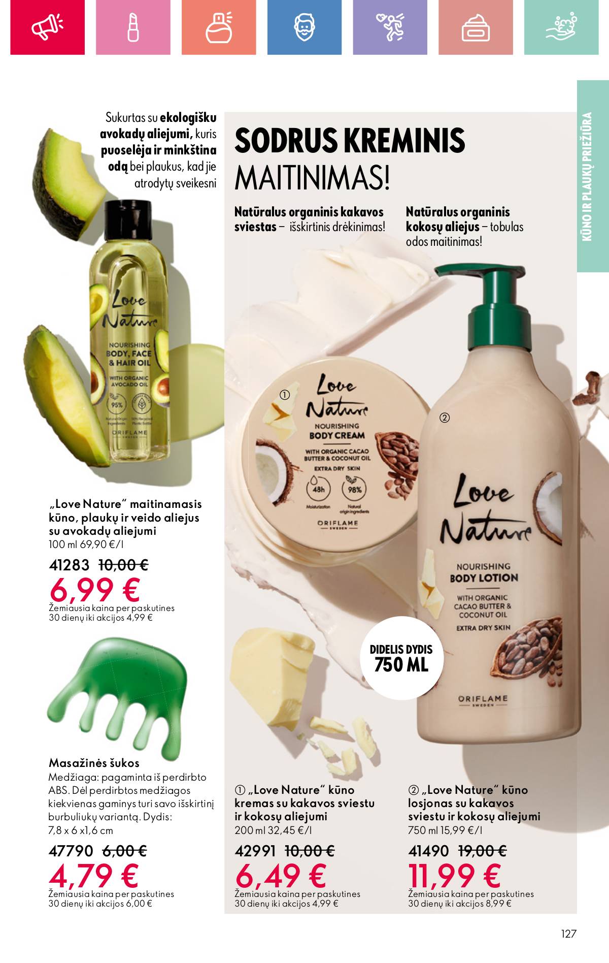 Oriflame - Oriflame akcijų katalogas 127 puslapis
