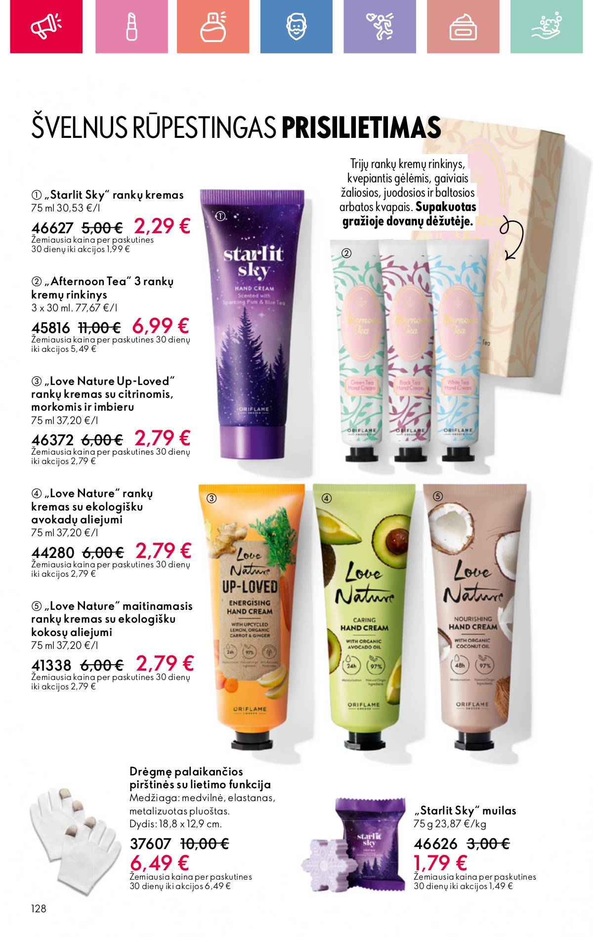 Oriflame - Oriflame akcijų katalogas 128 puslapis