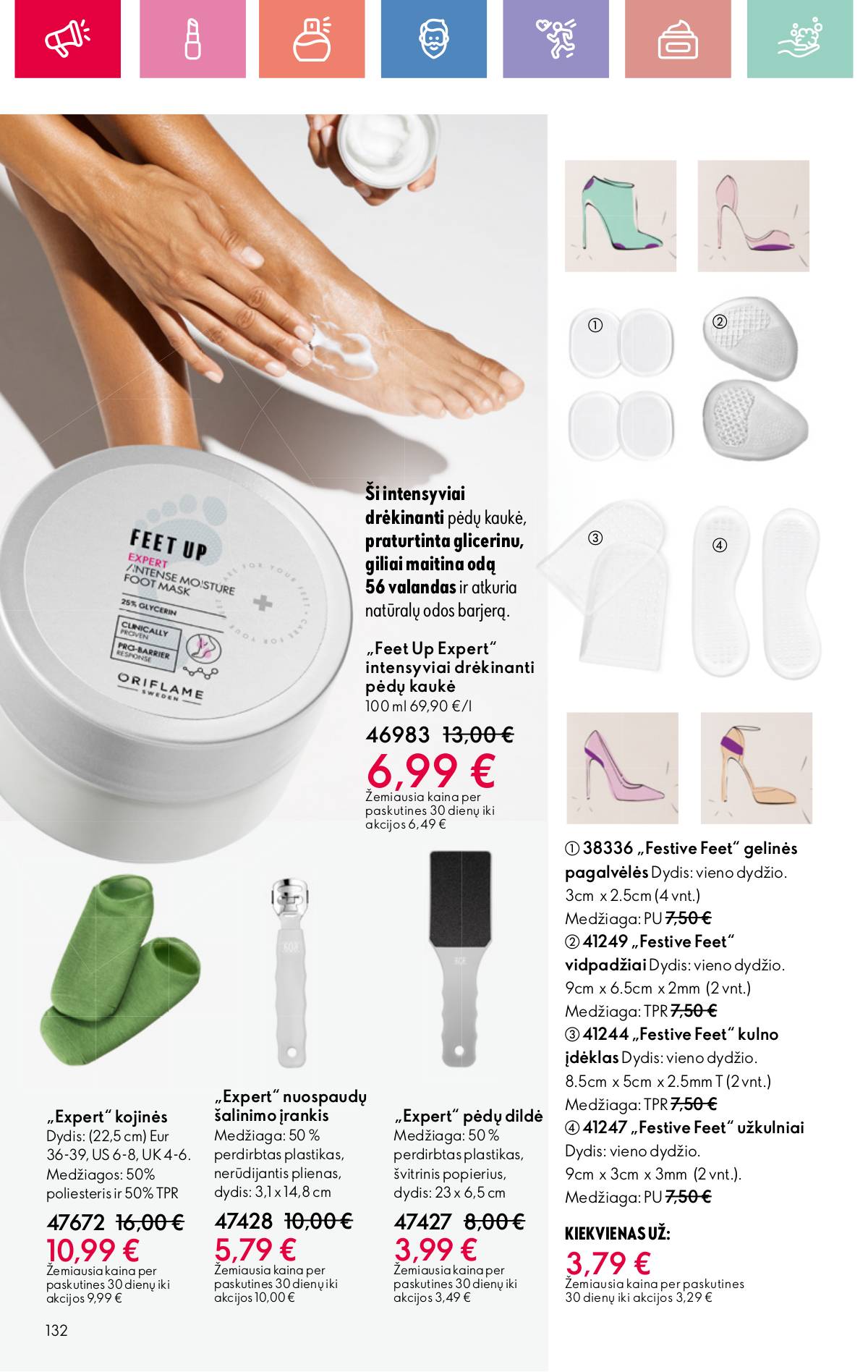 Oriflame - Oriflame akcijų katalogas 132 puslapis
