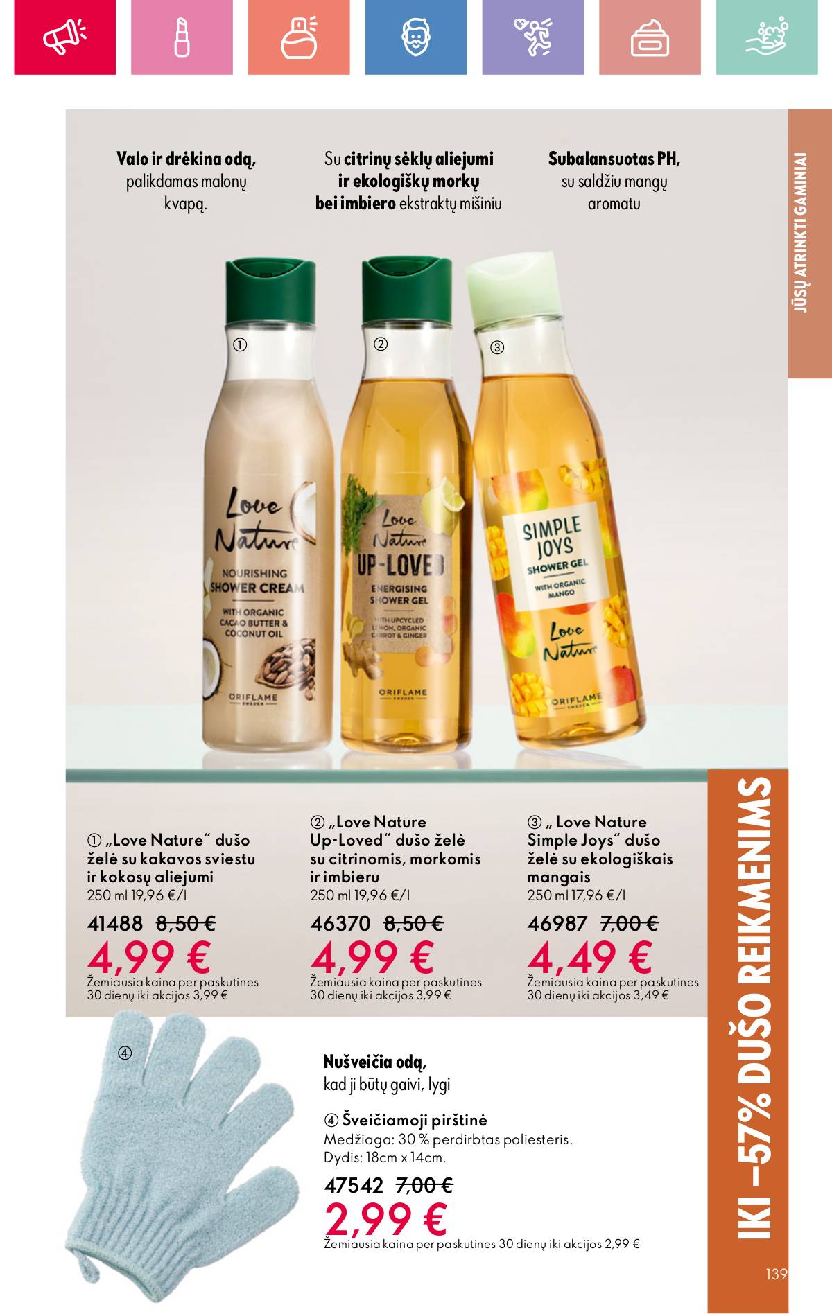 Oriflame - Oriflame akcijų katalogas 139 puslapis