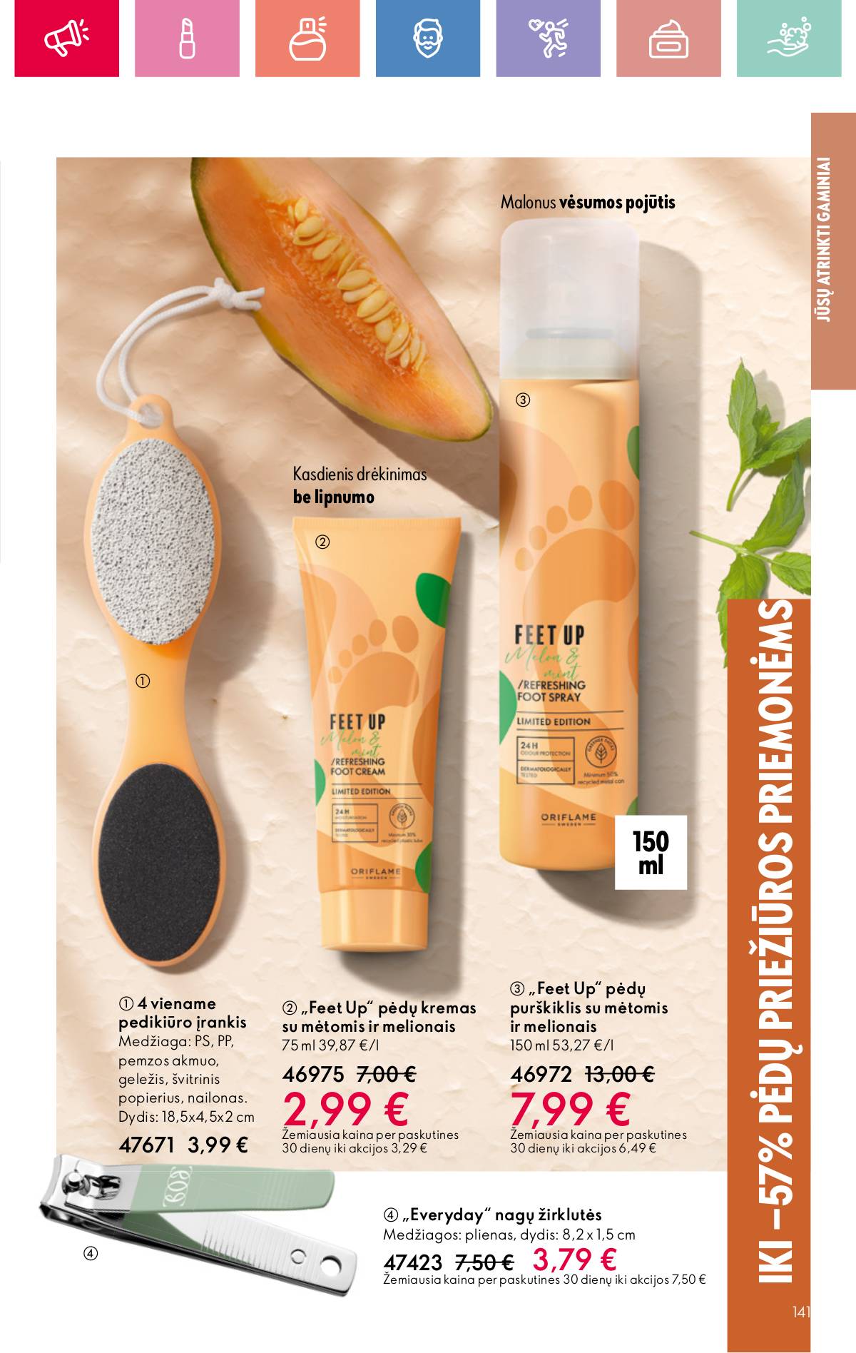 Oriflame - Oriflame akcijų katalogas 141 puslapis