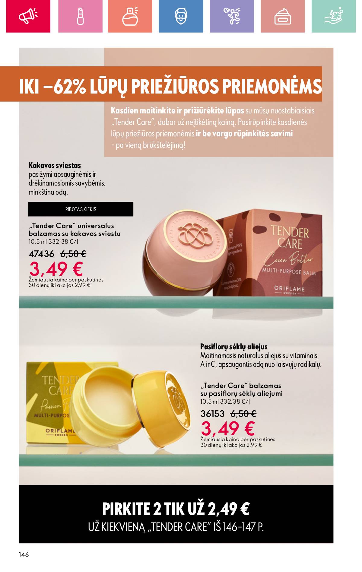 Oriflame - Oriflame akcijų katalogas 146 puslapis