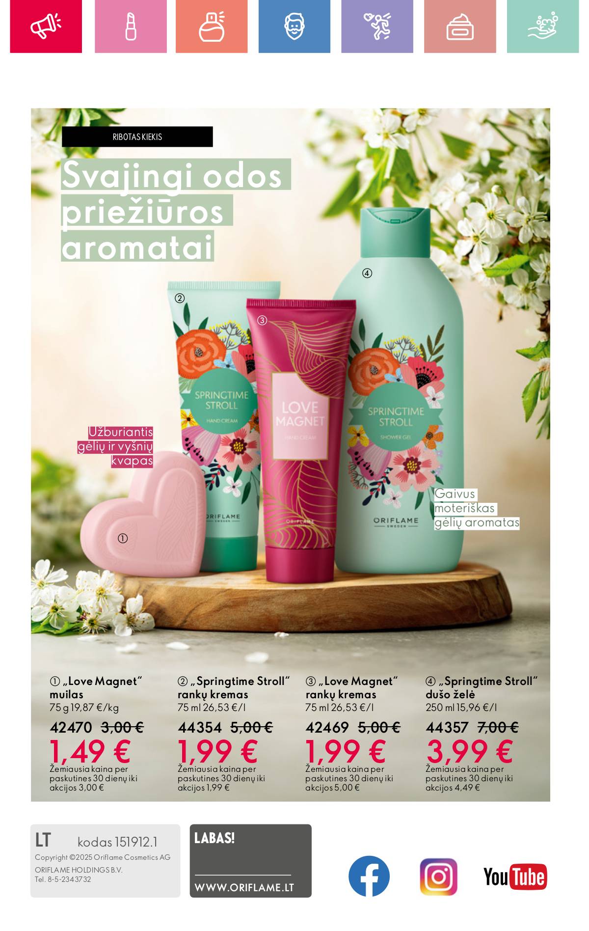 Oriflame - Oriflame akcijų katalogas 148 puslapis