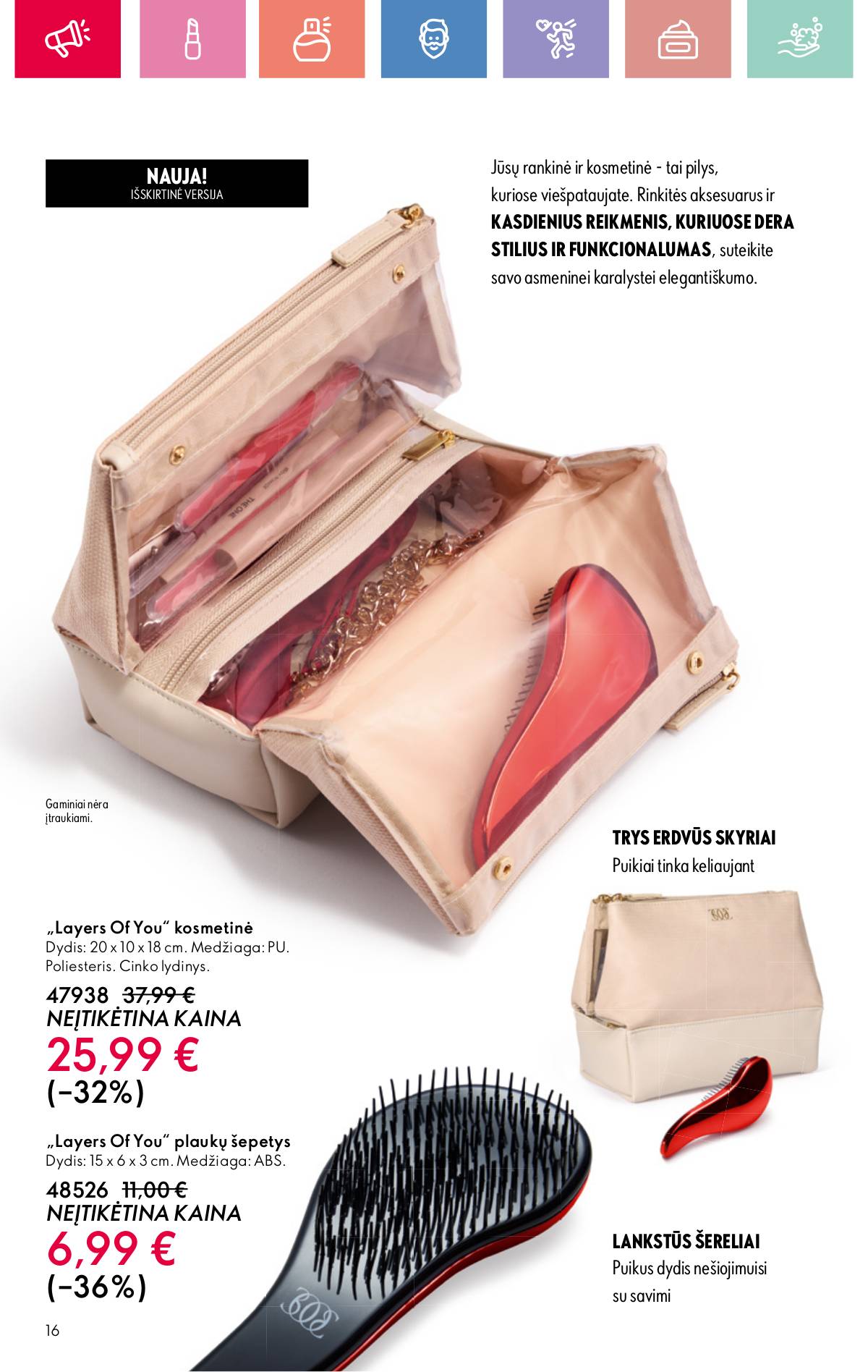 Oriflame - Oriflame akcijų katalogas 16 puslapis