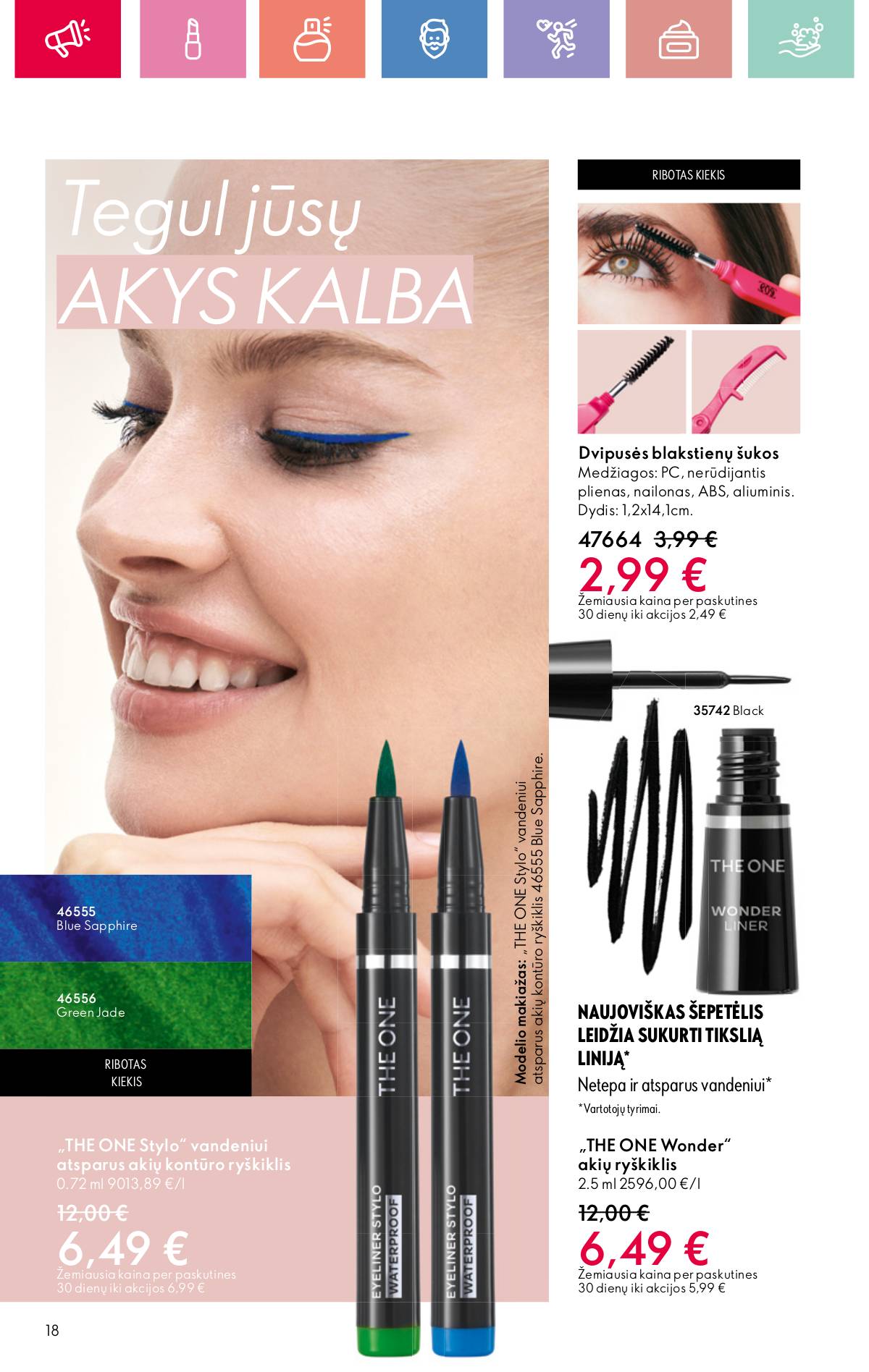 Oriflame - Oriflame akcijų katalogas 18 puslapis