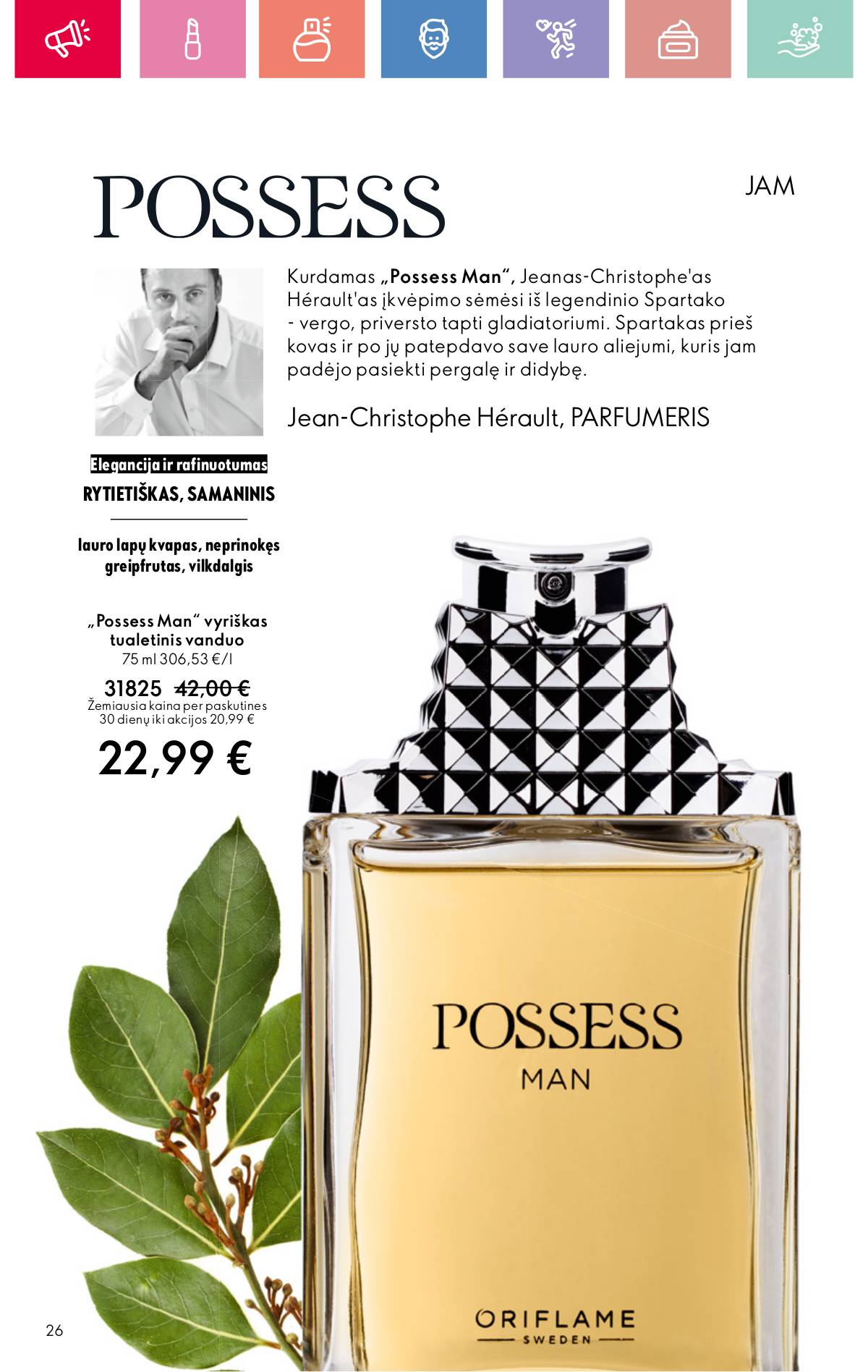 Oriflame - Oriflame akcijų katalogas 26 puslapis