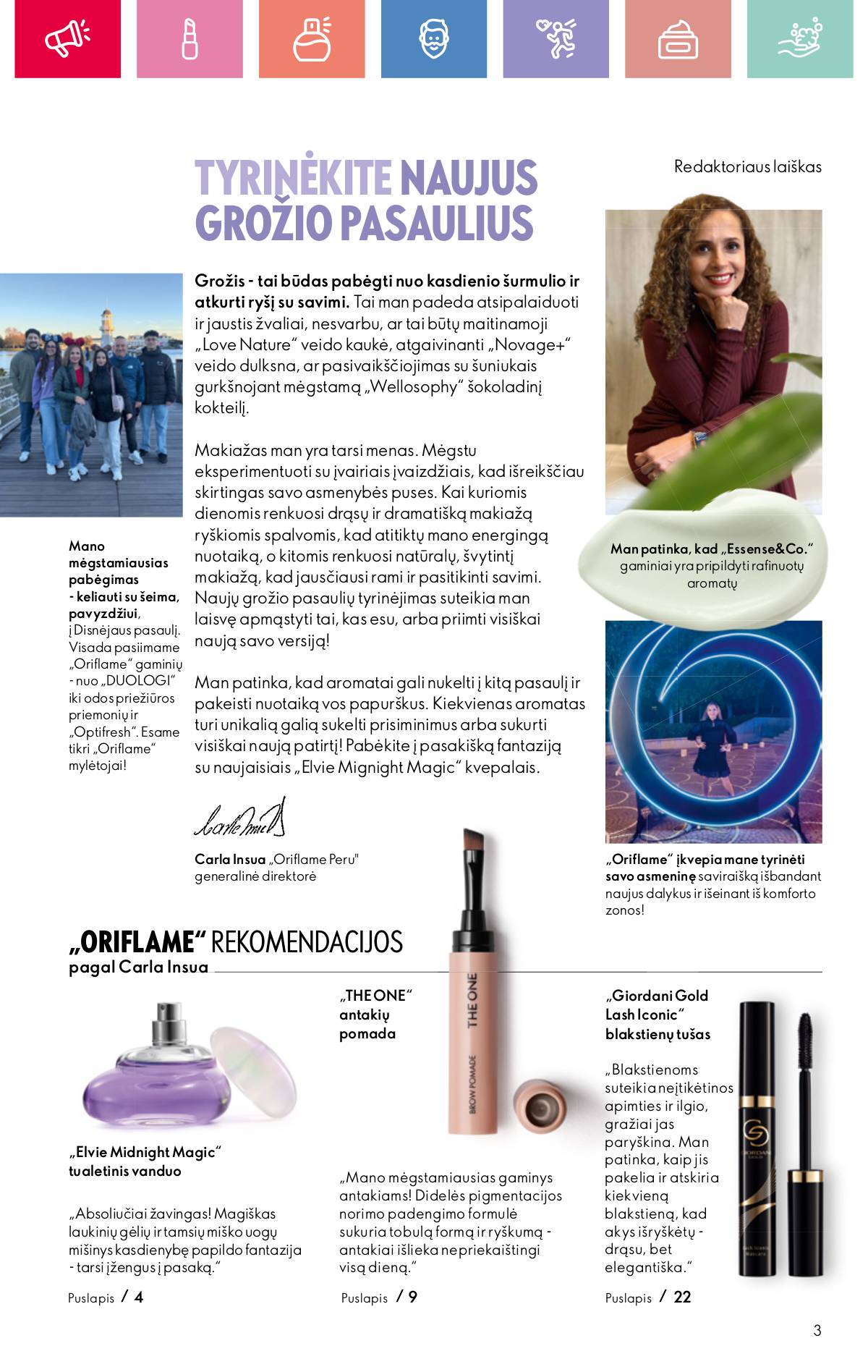 Oriflame - Oriflame akcijų katalogas 3 puslapis