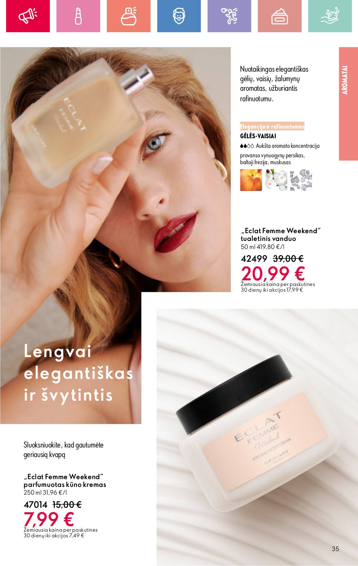 Oriflame - Oriflame akcijų katalogas 35 puslapis