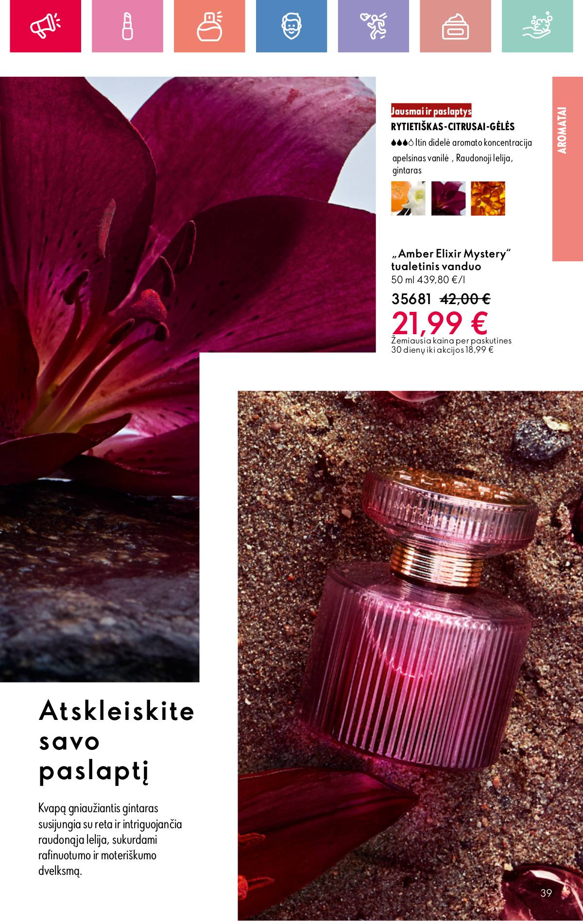 Oriflame - Oriflame akcijų katalogas 39 puslapis