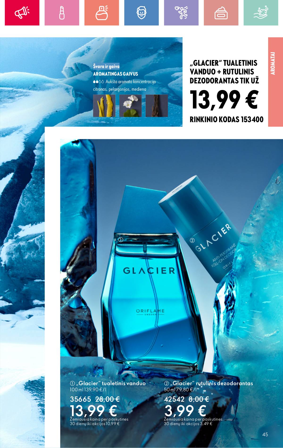 Oriflame - Oriflame akcijų katalogas 45 puslapis