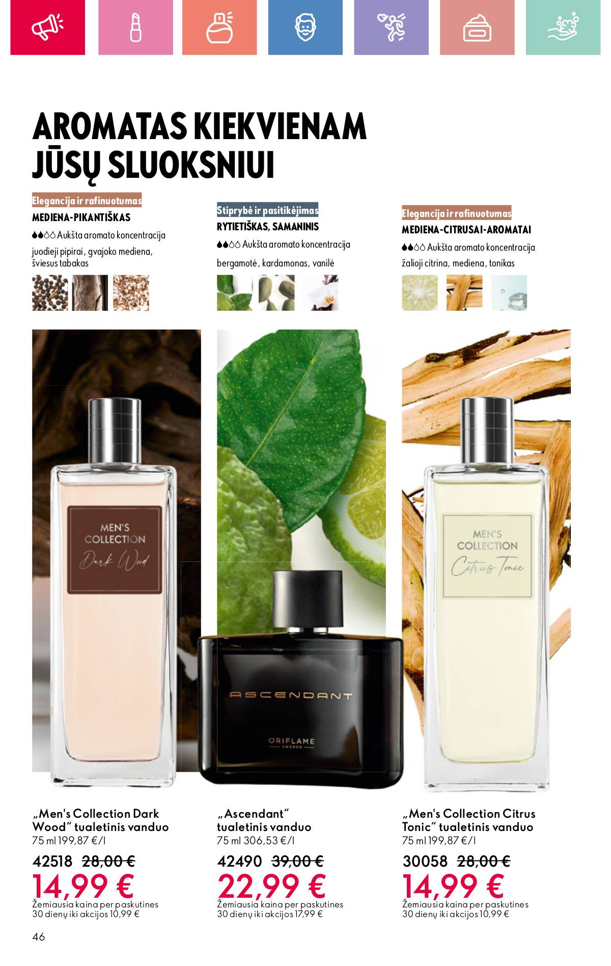 Oriflame - Oriflame akcijų katalogas 46 puslapis
