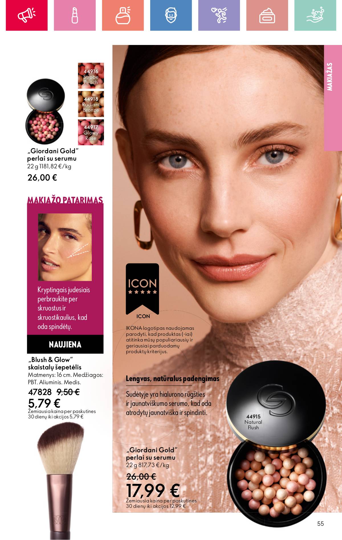 Oriflame - Oriflame akcijų katalogas 55 puslapis