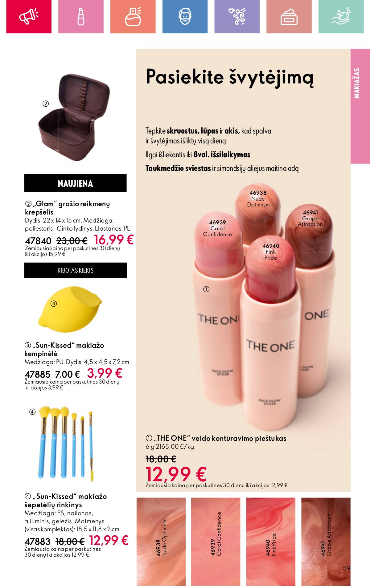 Oriflame - Oriflame akcijų katalogas 59 puslapis