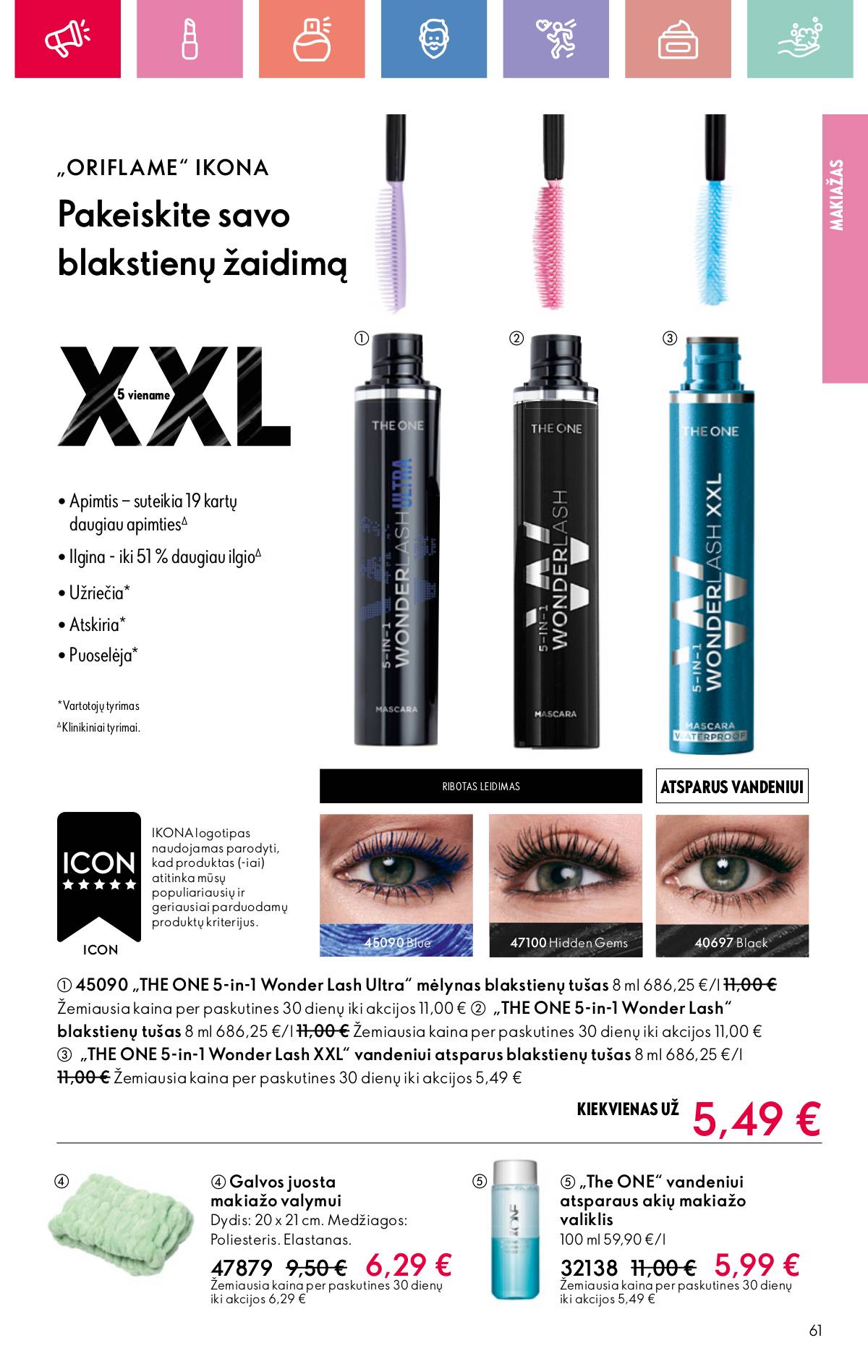 Oriflame - Oriflame akcijų katalogas 61 puslapis